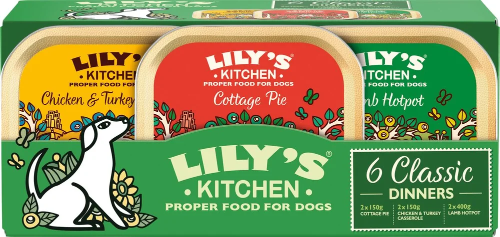 Lily´s Kitchen våtfôr til hund, Multipack – 6 stk. v:7336160