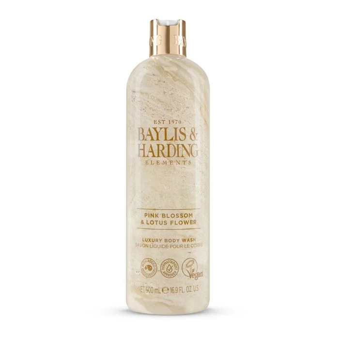 Baylis & Harding Elements Pink Blossom & Lotus Flower Body Wash 500 ml v:8599978