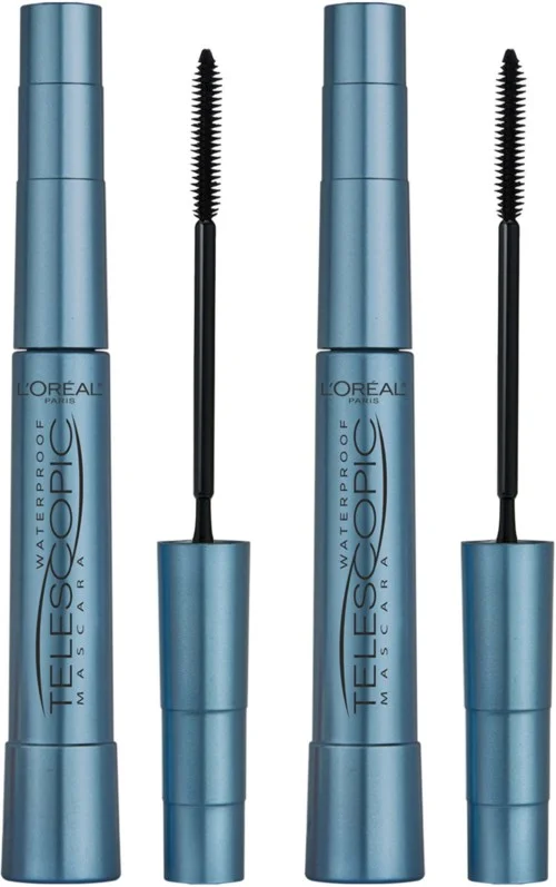 Loreal Paris Bundle Telescopic Waterproof Mascara Black 8 ml x 2 v:2576752 Loreal Paris Bundle Telescopic Waterproof Mascara Black 8 ml x 2 v:2576752
