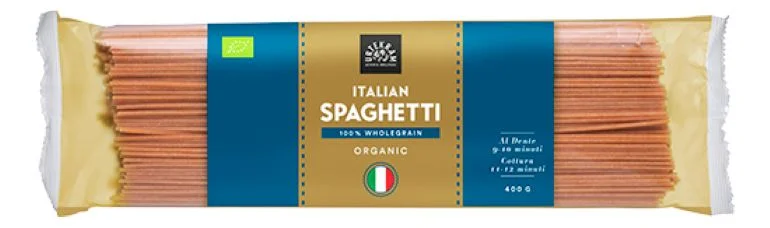 Urtekram Food Spaghetti Fullkorn Ø – 400 g v:1630188 Urtekram Food Spaghetti Fullkorn Ø – 400 g v:1630188
