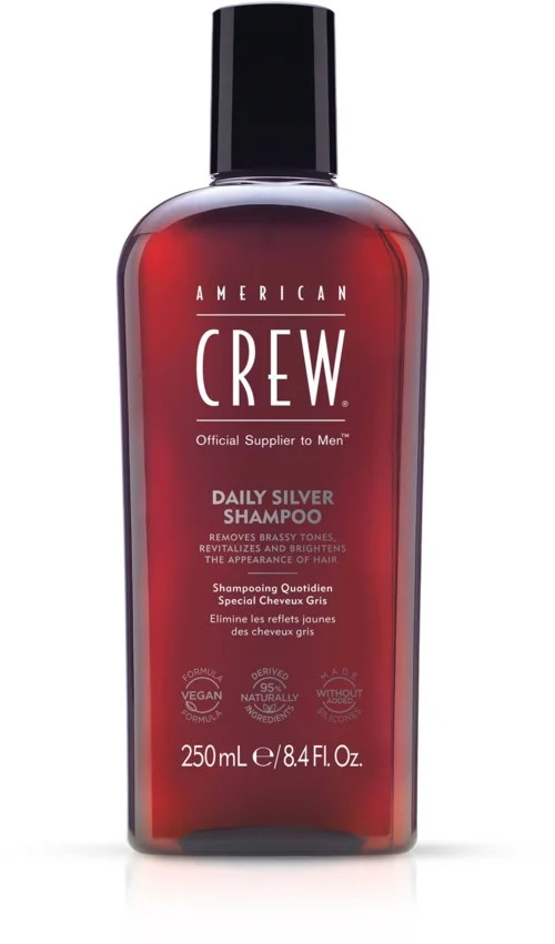 American Crew Hair & Body Daily Silver Shampoo 250 ml v:9554537