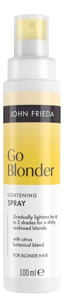 John Frieda Sheer Blonde Go Blonder Controlled Lightening Spray – 100 ml. v:2234455