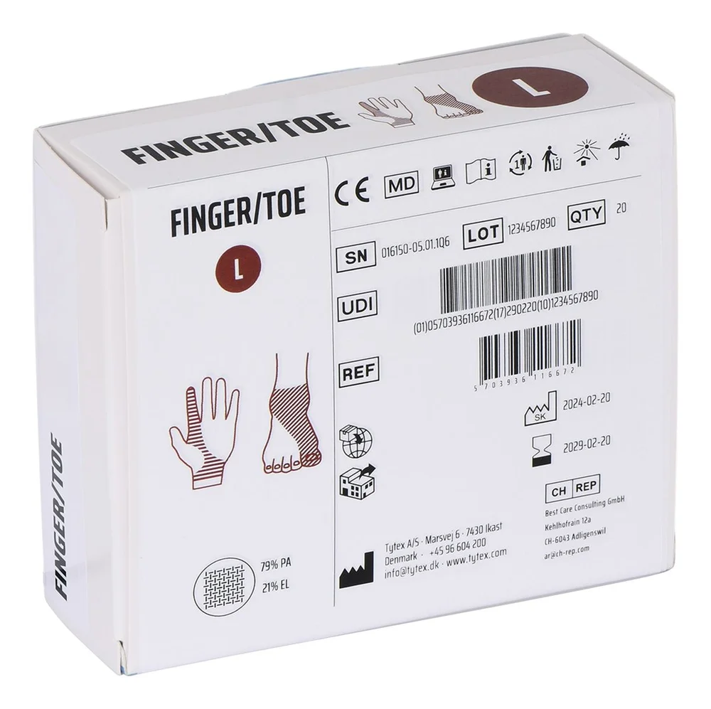 Carefix finger bandasje (large/brun) – 20 stk v:8037148 Carefix finger bandasje (large/brun) – 20 stk v:8037148