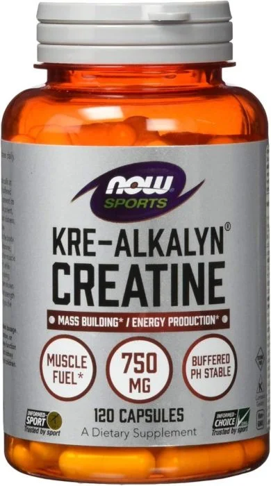 Now Kre-Alkalyn Creatine 750 mg 120 Kapsler v:3287074