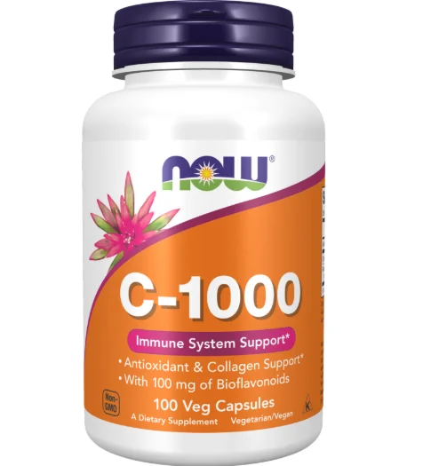 Now Vitamin C-1000 100 Kapsler v:6500481 Now Vitamin C-1000 100 Kapsler v:6500481