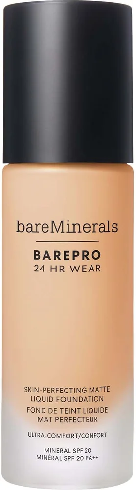 bareMinerals BAREPRO 24HR Skin-Perfecting Matte Liquid Foundation SPF 20 Light 20 Warm v:8780012