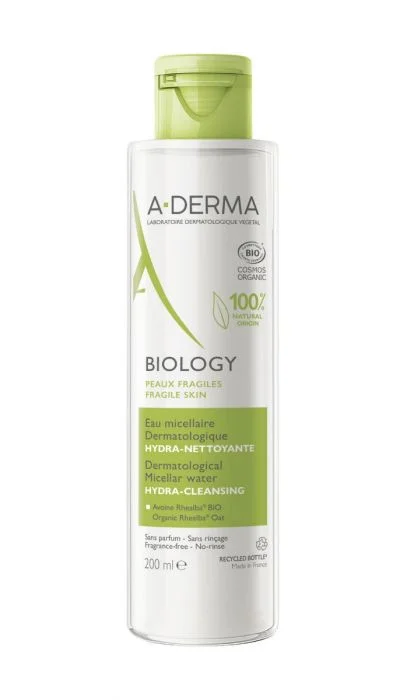 A-Derma Biology Micellar Water rensevann 200 ml v:6093838 A-Derma Biology Micellar Water rensevann 200 ml v:6093838