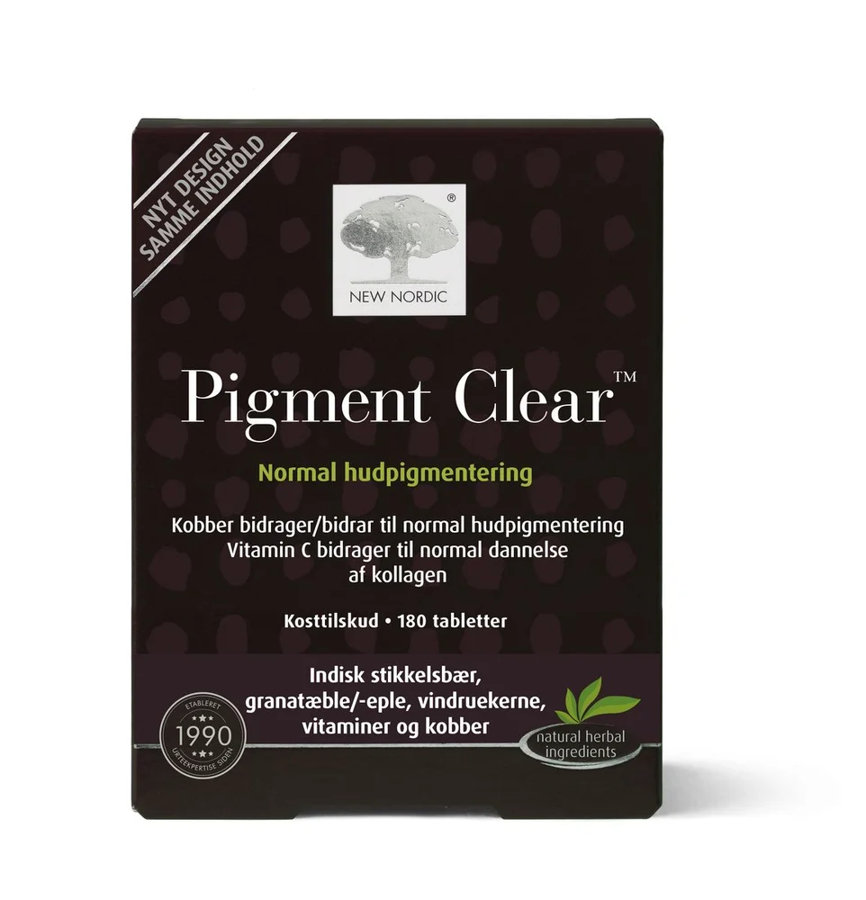 New Nordic Skin Care Pigment Clear – 180 tabl. v:1625744