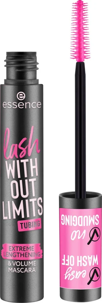 essence Lash Without Limits Tubing Extreme Lengthening & Volume Mascara 04 Black Tubing v:3095121