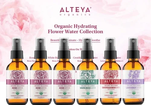 Alteya Organics Organic Bulgarian Flower Water Starter Set v:9760916