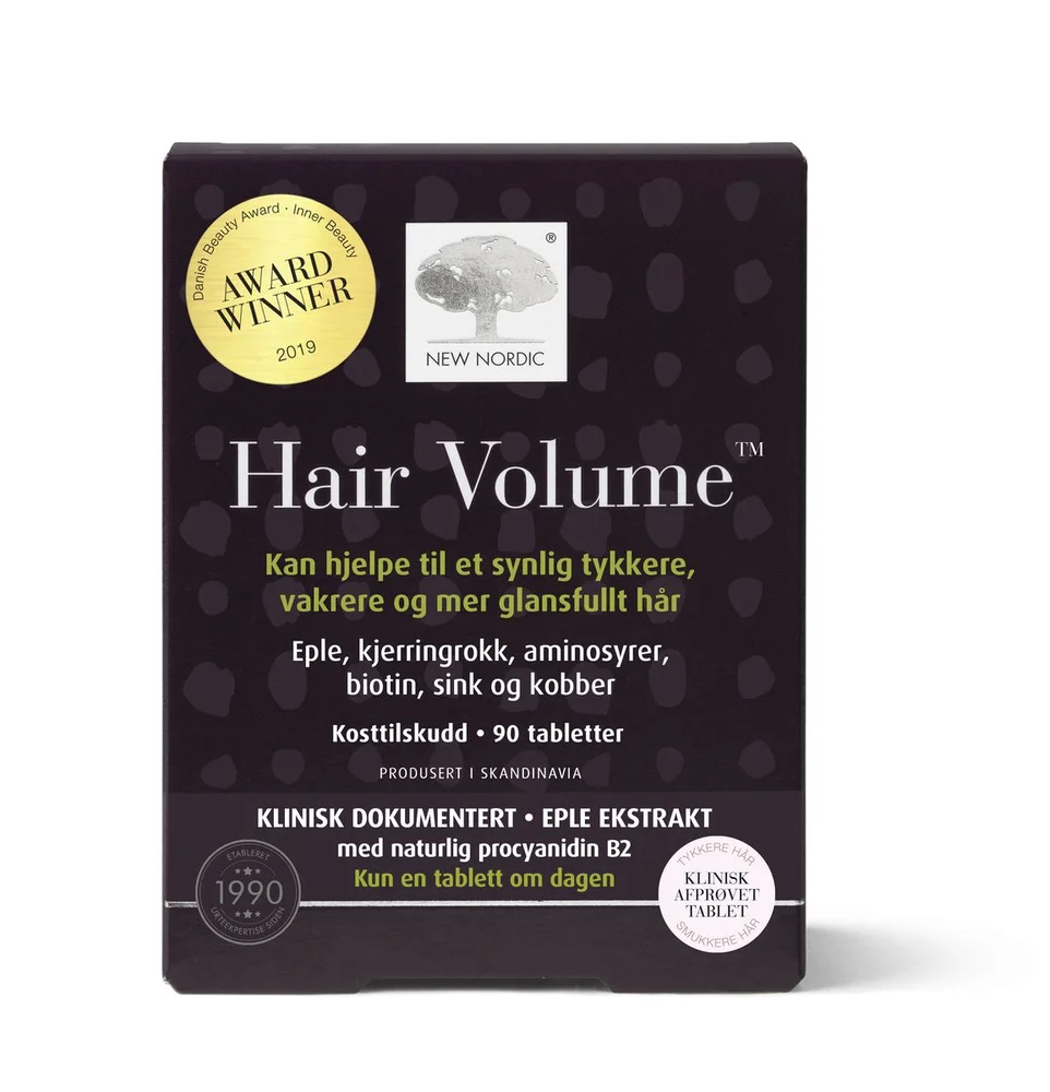 New Nordic Hair Volume – 90 stk v:9259321