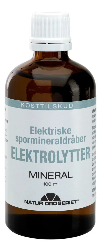 Natur-Drogeriet Elektrolytter – 100 ml. v:9153372 Natur-Drogeriet Elektrolytter – 100 ml. v:9153372