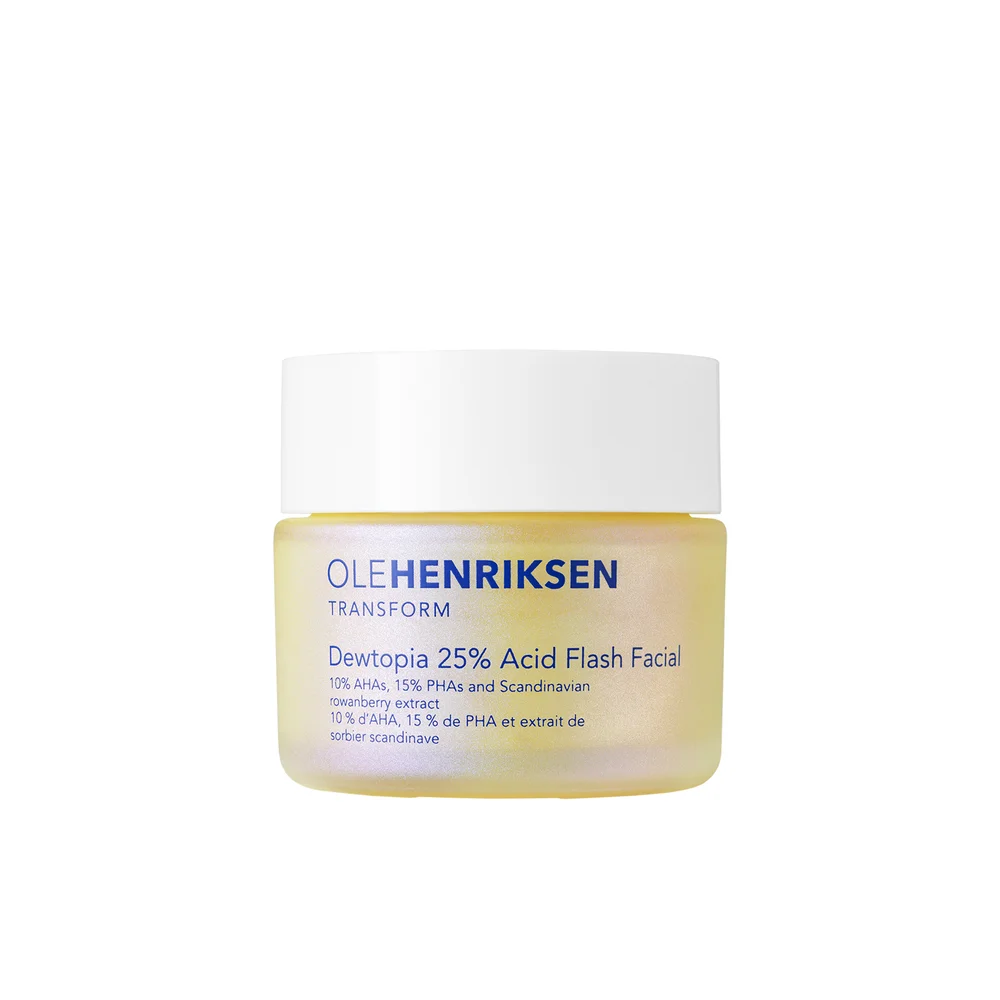 Transform Dewtopia 25% Acid Flash Facial Mask 50 ml - Ole Henriksen v:9444626