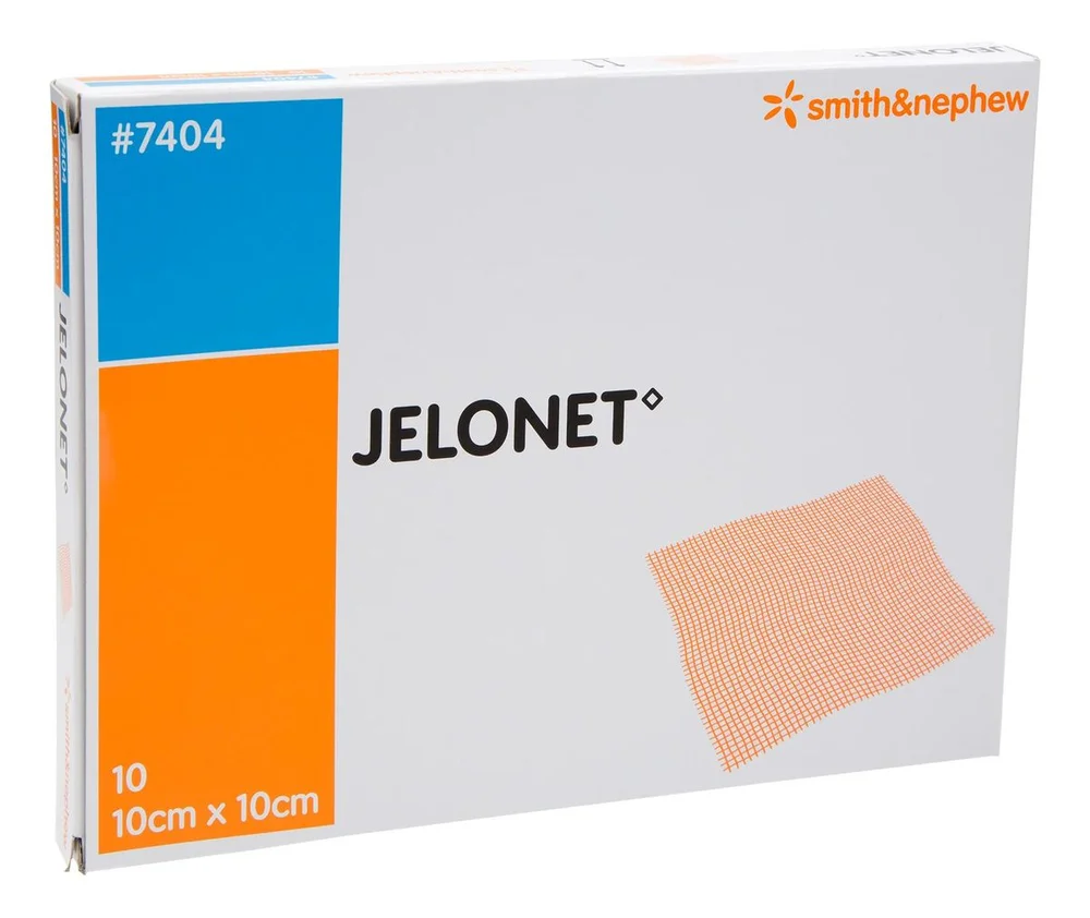 Jelonet Vaselinkompress Steril 10 x 10 cm – 10 stk. v:1069937 Jelonet Vaselinkompress Steril 10 x 10 cm – 10 stk. v:1069937