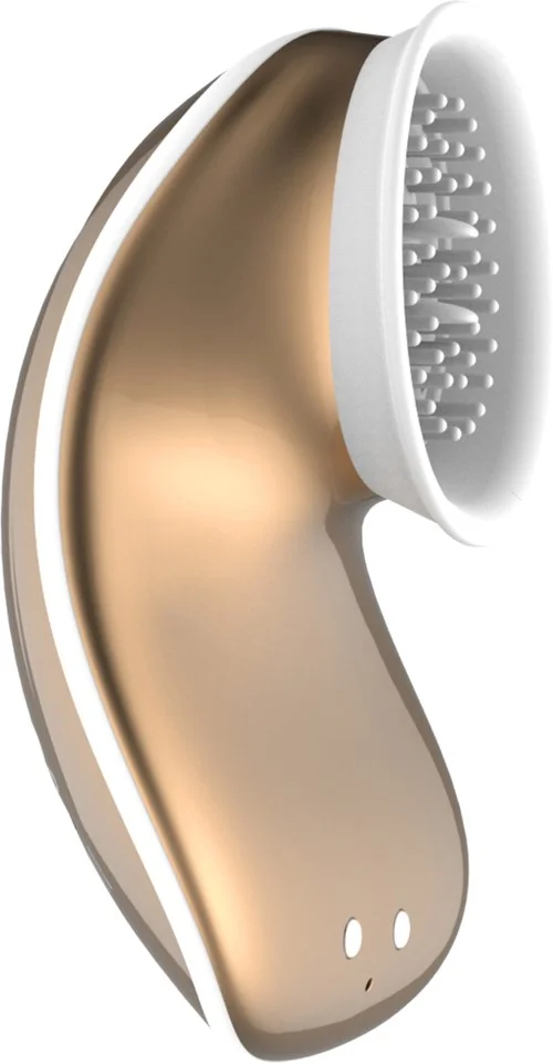 Shots Innovation Twitch Hands Free Suction & Vibration Toy Gold v:5209152 Shots Innovation Twitch Hands Free Suction & Vibration Toy Gold v:5209152