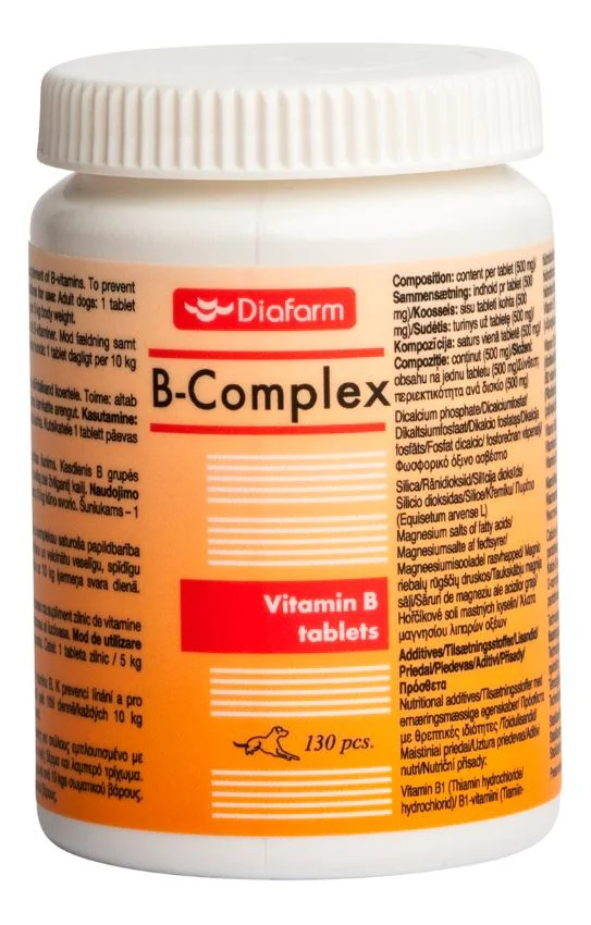 Diafarm B-Complex tilskudd – 130 stk. v:9511141