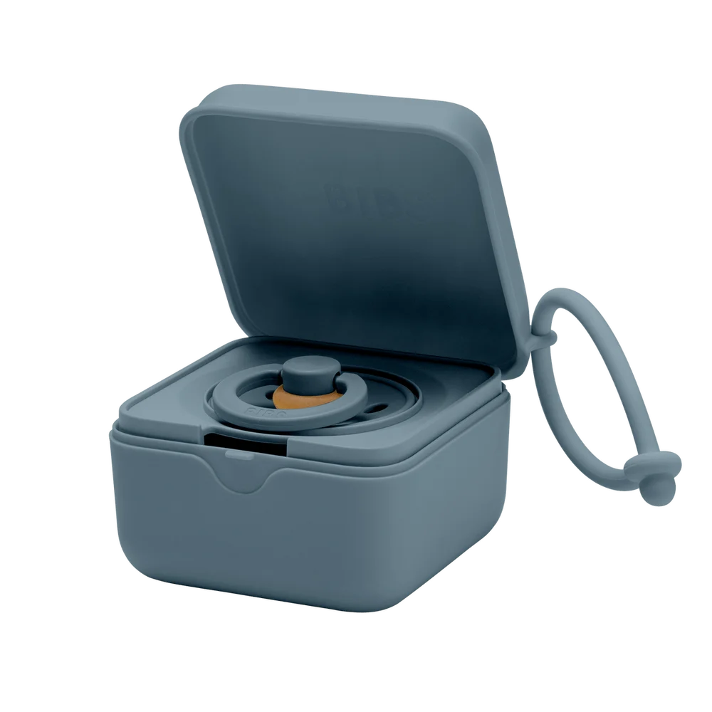BIBS Pacifier Box - Petrol v:1562752