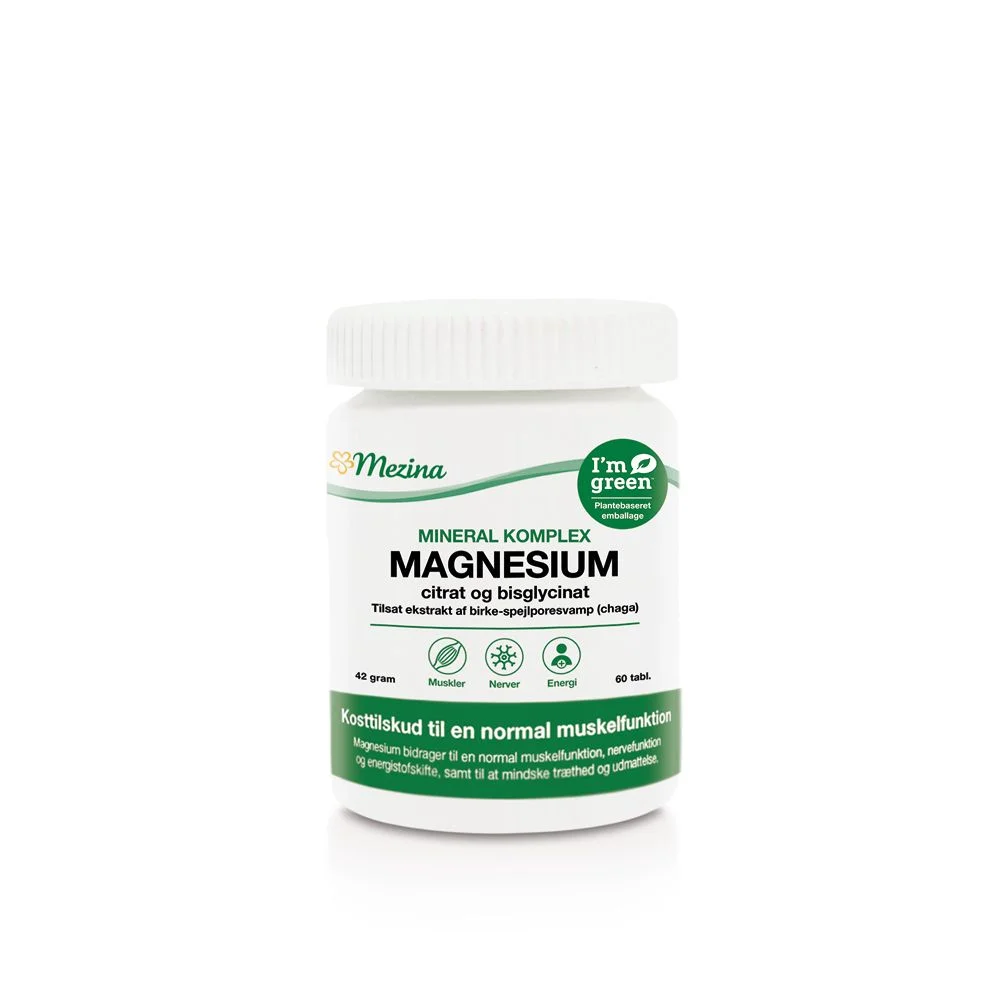 Mineral Komplex Magnesium – 60 stk v:1182662 Mineral Komplex Magnesium – 60 stk v:1182662