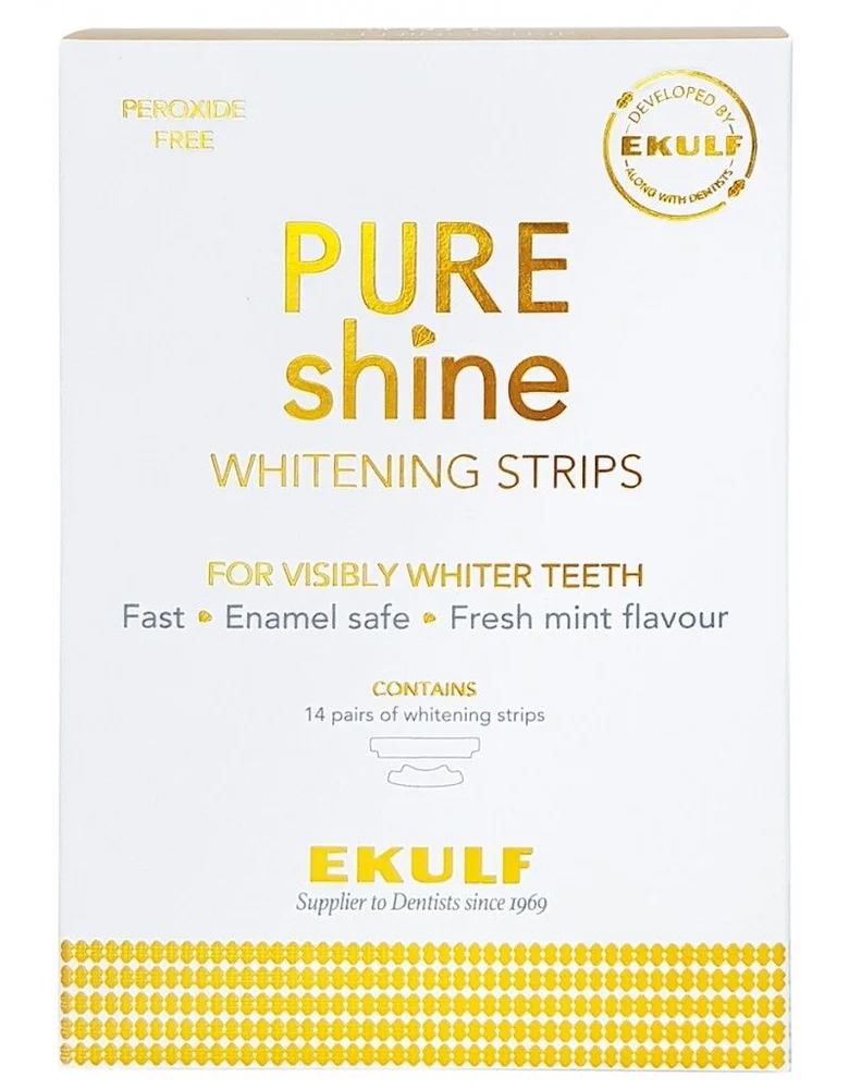 Ekulf Pure Shine Whitening Strips – 28 stk. v:8037802 Ekulf Pure Shine Whitening Strips – 28 stk. v:8037802