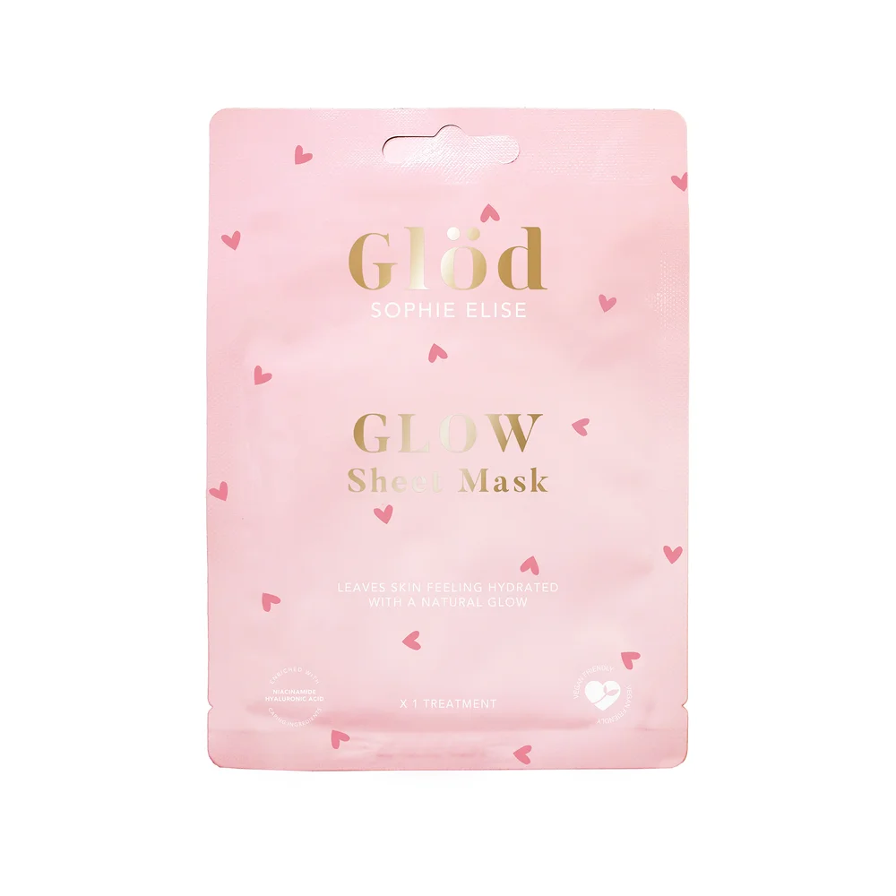 Glöd Sophie Elise Pink Glow Sheet Mask v:4737170 Glöd Sophie Elise Pink Glow Sheet Mask v:4737170
