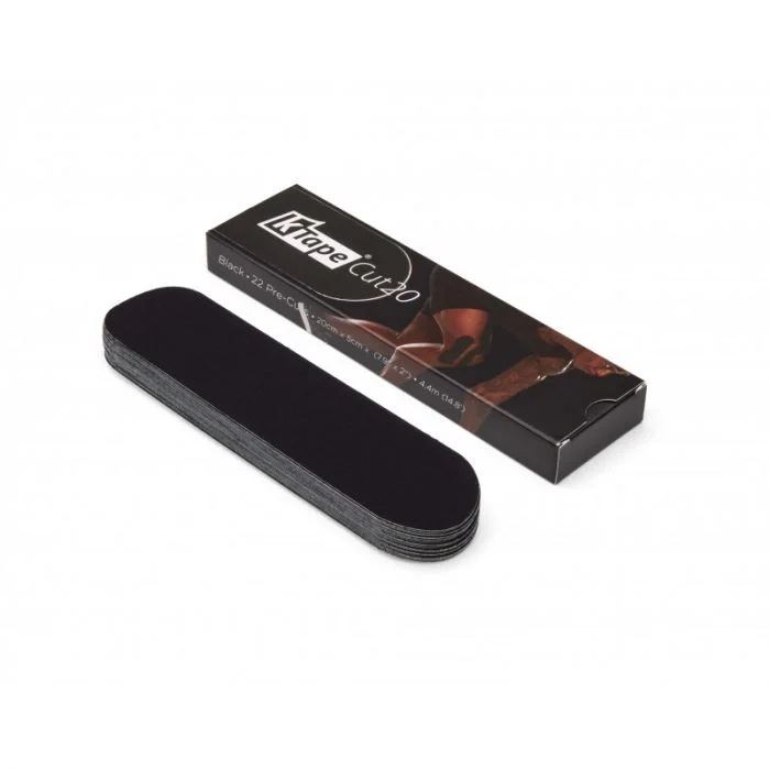 K-Tape Cut20 kinesiotape svart 22 stk 4.4 M v:5015140