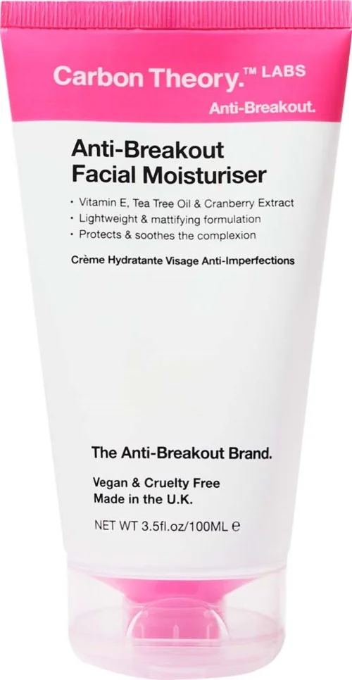 Carbon Theory Anti Breakout Facial Moisturiser 100 ml v:2058749 Carbon Theory Anti Breakout Facial Moisturiser 100 ml v:2058749