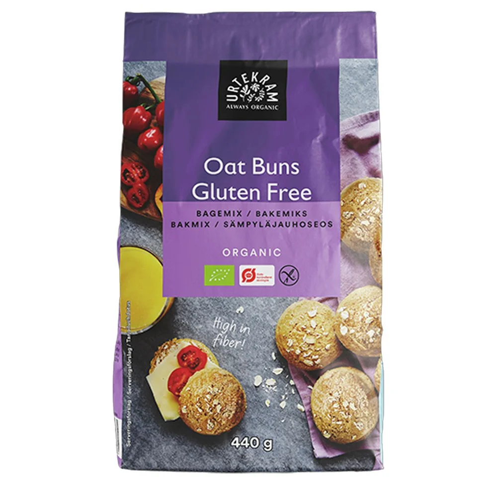Urtekram Food Havreboller Brødmix Glutenfri – 440 g. v:6876596