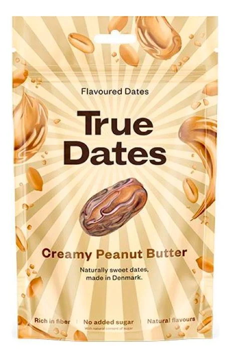 True Dates Creamy Peanut Butter – 100 g. v:5258300