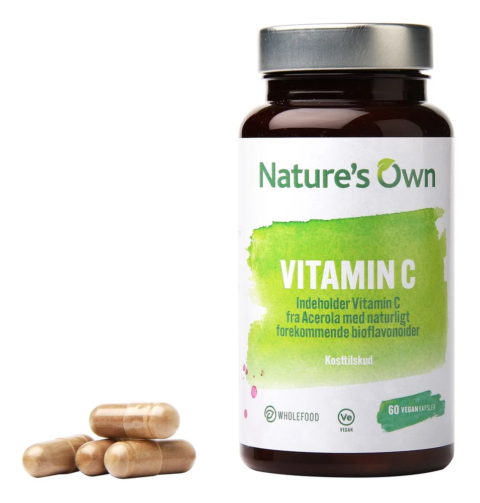 Nature's Own Vitamin C - 60 kaps. v:7379564