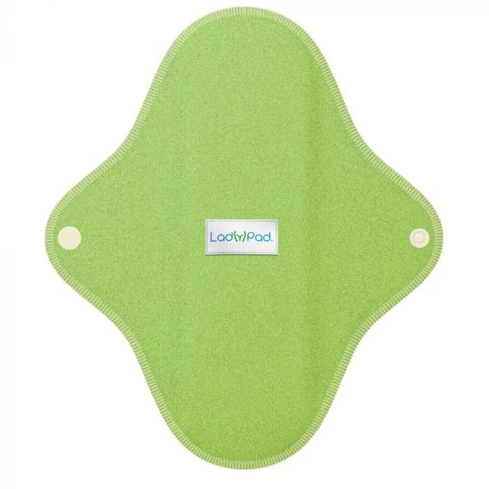 LadyPad Økologiske vaskbare truseinnlegg Pantyliner Green Str. XS – 1pk v:9603905