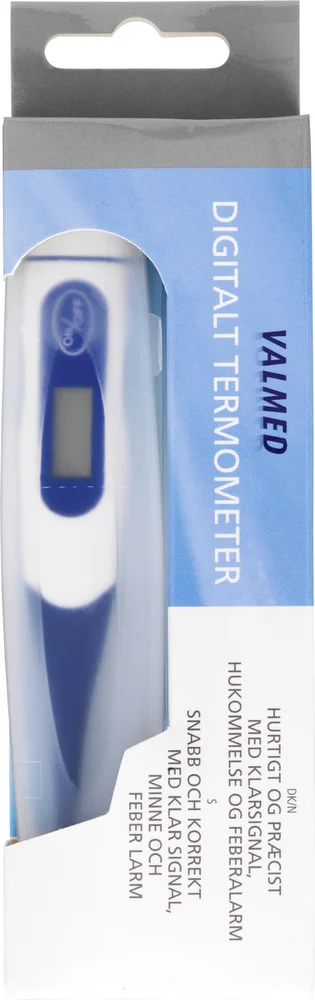 ValMed Digitalt Termometer med fleksibel tupp – 1 stk v:8214855 ValMed Digitalt Termometer med fleksibel tupp – 1 stk v:8214855