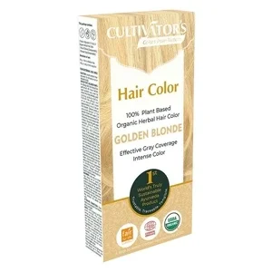 Cultivator's Organic Herbal Hair Color Golden Blonde 4pcs v:5693961