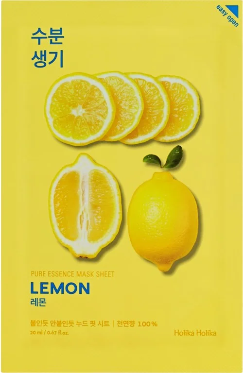 Holika Holika Pure Essence Mask Sheet Lemon 20 ml v:6686654 Holika Holika Pure Essence Mask Sheet Lemon 20 ml v:6686654