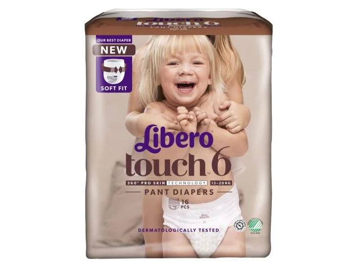Libero Touch 6 buksebleie 13-20 kg 16 stk v:6699618