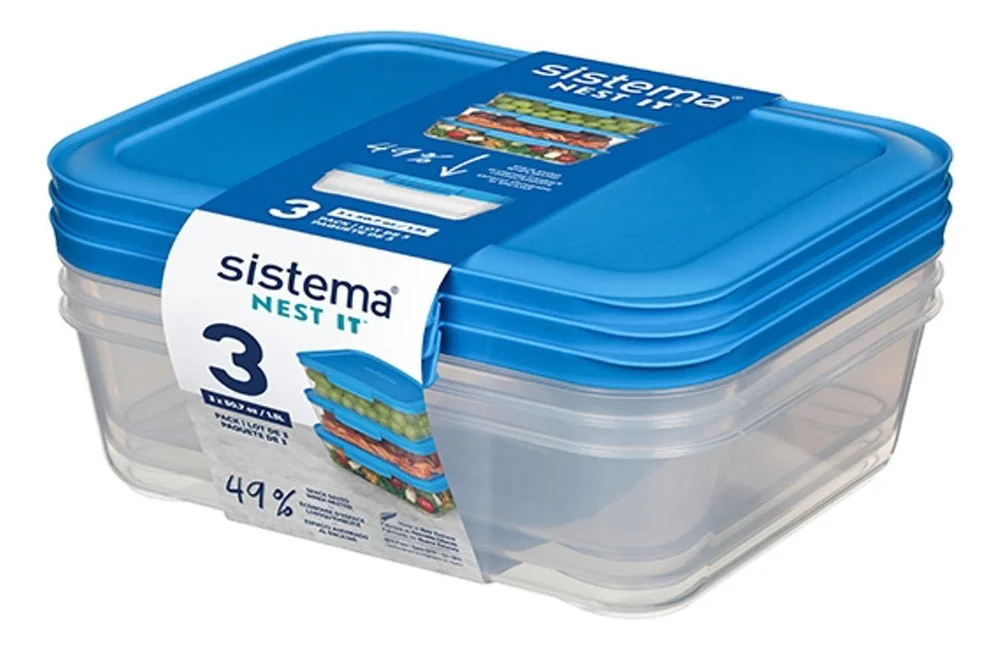 Sistema Meal Prep 1,5 L – 3 stk. v:6510533 Sistema Meal Prep 1,5 L – 3 stk. v:6510533