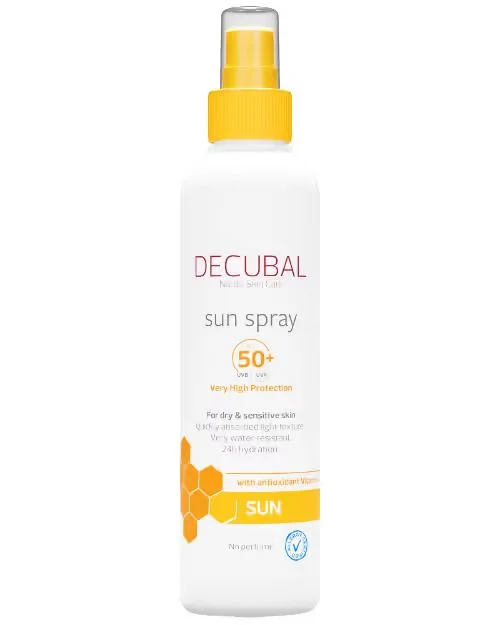 Decubal Sun Spray SPF50+ uten parfyme 180 ml v:9346514