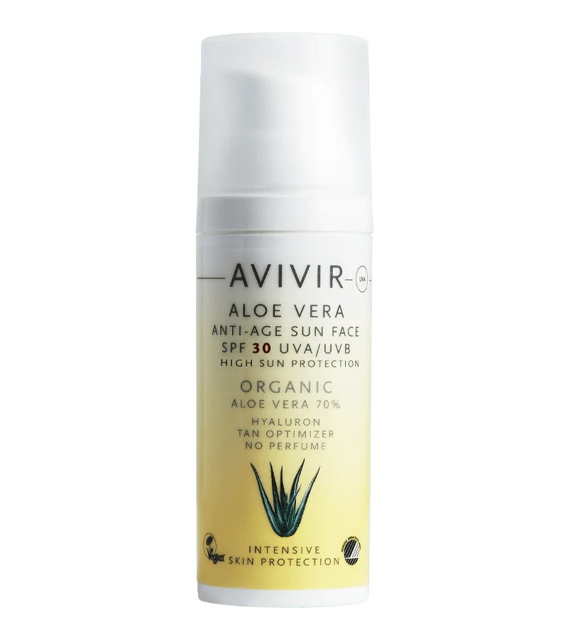 Avivir Aloe vera Anti-Age Sun Face SPF30 - 50 ml. v:7342012