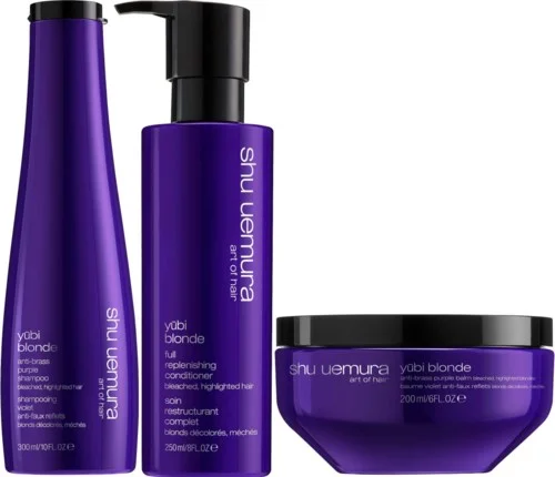Shu Uemura Yubi Blonde Anti-Brass Purple Trio v:9530395