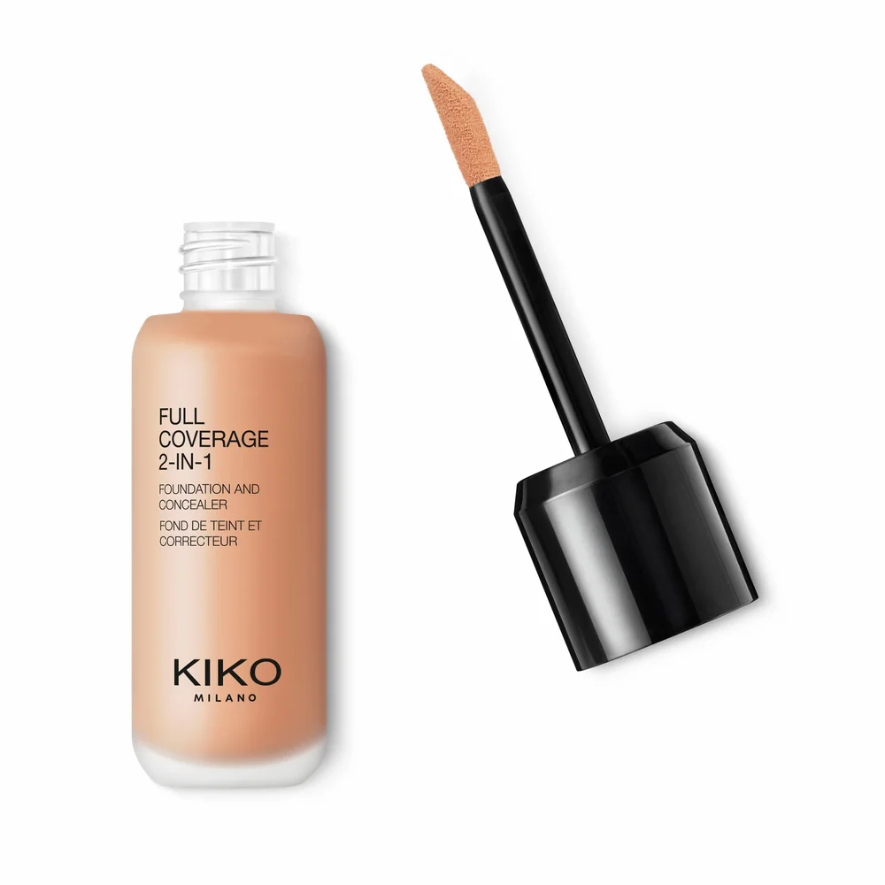 Full Coverage 2-In-1 Foundation & Concealer WR50 Warm Rose - Kiko Milano v:9398580