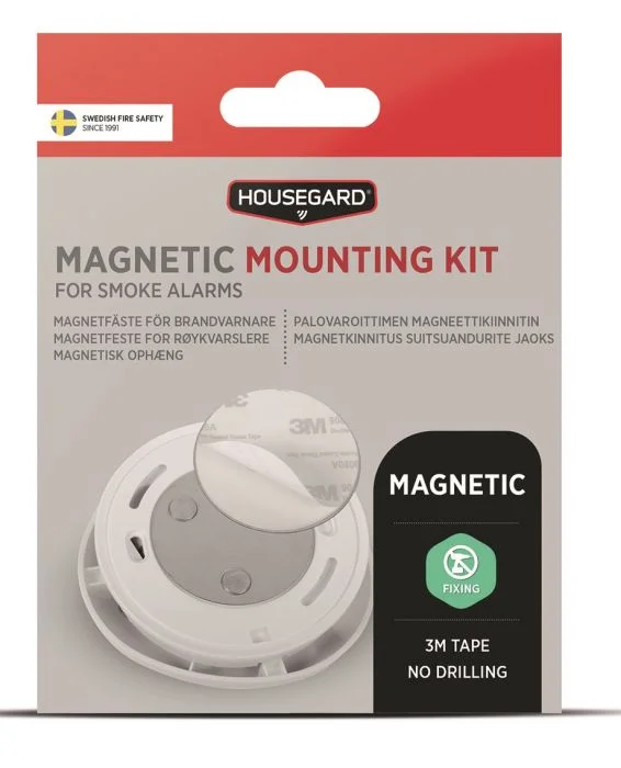 Housegard magnetfeste for røykvarsler v:9762076 Housegard magnetfeste for røykvarsler v:9762076