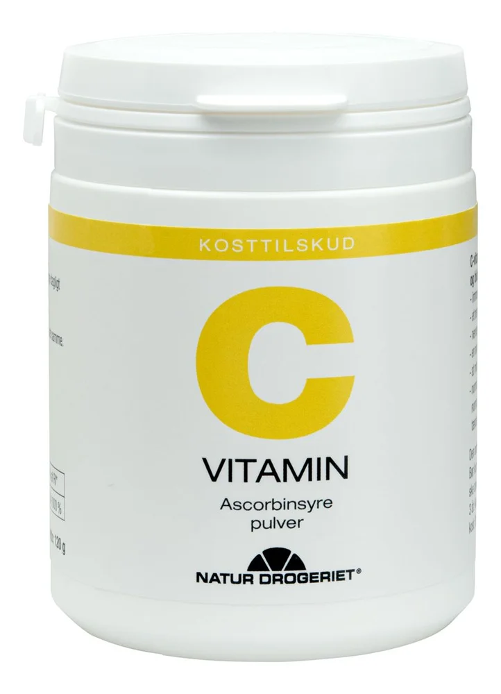 Natur-Drogeriet C-vitamin pulver – 120 g v:9259269 Natur-Drogeriet C-vitamin pulver – 120 g v:9259269