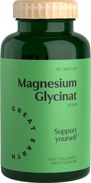 Great Earth Magnesiumglycinat 90 kapsler v:1642918 Great Earth Magnesiumglycinat 90 kapsler v:1642918