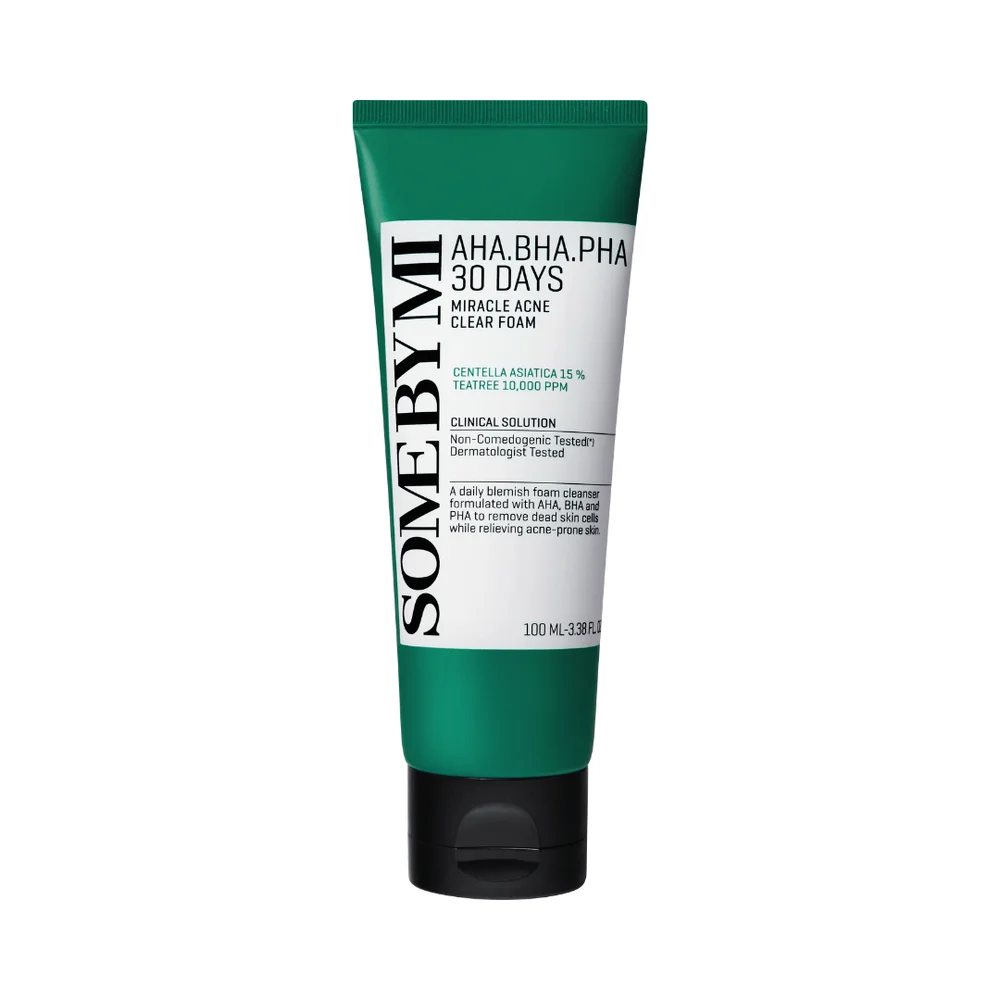 Some By Mi AHA BHA PHA 30 Days Miracle Acne Clear Foam - 100 ml. v:6398208