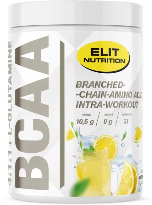 Elit Nutrition ELIT Bcaa 4:1:1 + L-glutamine Citrus 400 g v:2017406