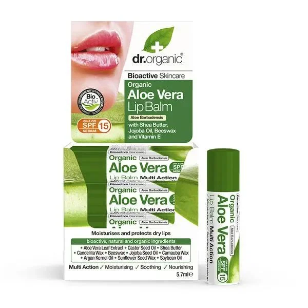 Dr Organic Aloe Vera Lip Balm 5,7 Ml v:3978854