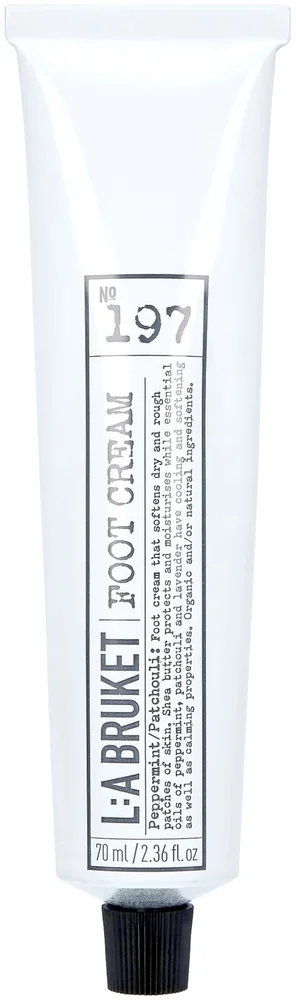 L:a Bruket 198 Fotcrème Patchouli/Peppermint CosN 70 ml v:7115612 L:a Bruket 198 Fotcrème Patchouli/Peppermint CosN 70 ml v:7115612