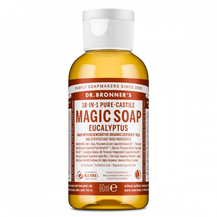 Dr. Bronner’s Magic Soap Eucalyptus – flytende såpe v:2770526 Dr. Bronner’s Magic Soap Eucalyptus – flytende såpe v:2770526