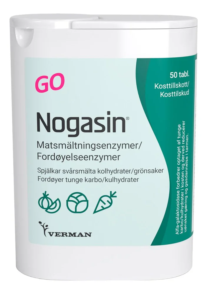 Nogasin GO – 50 tyggetabl. v:3918949 Nogasin GO – 50 tyggetabl. v:3918949
