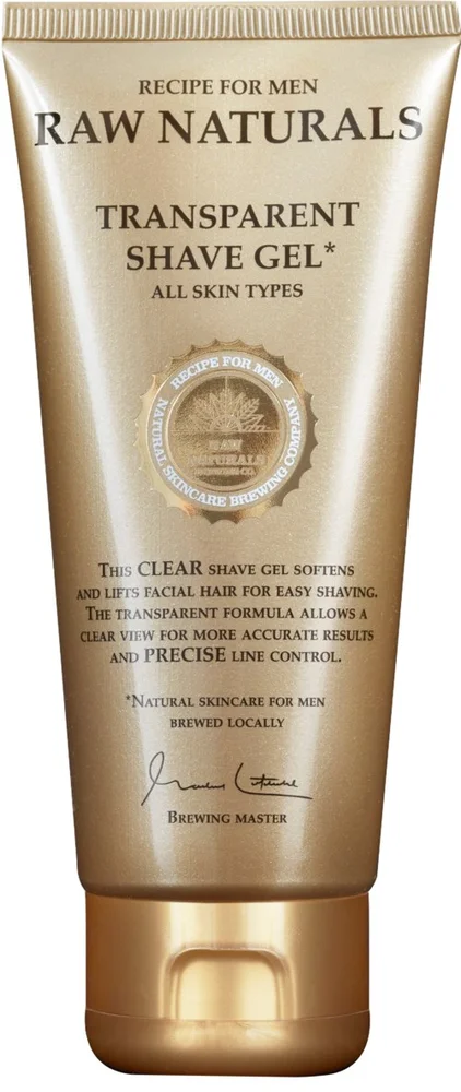 Raw Naturals Transparent Shaving Gel 100 ml v:8174469