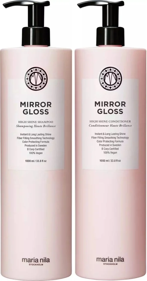 maria nila Mirror Gloss Bundle Shampoo 1000 ml & Conditioner 1000 ml v:8754407 maria nila Mirror Gloss Bundle Shampoo 1000 ml & Conditioner 1000 ml v:8754407